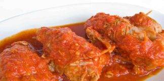 braciole barese ricetta FOTO ricettasprint