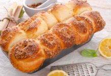 Brioche soffice al limone