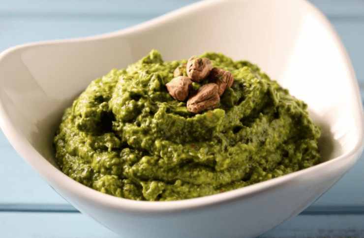 Bruschetta con pesto di pistacchio FOTO ricettasprint