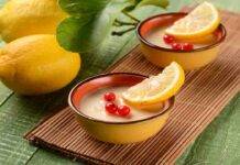 Budino al limone light | Il dessert veloce e super facile Dessert light