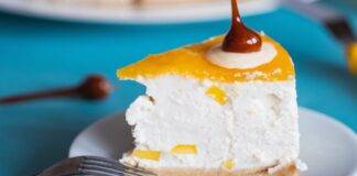 cheesecake mango ricetta FOTO ricettasprint