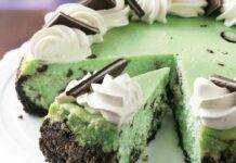 Torta fredda latte e menta