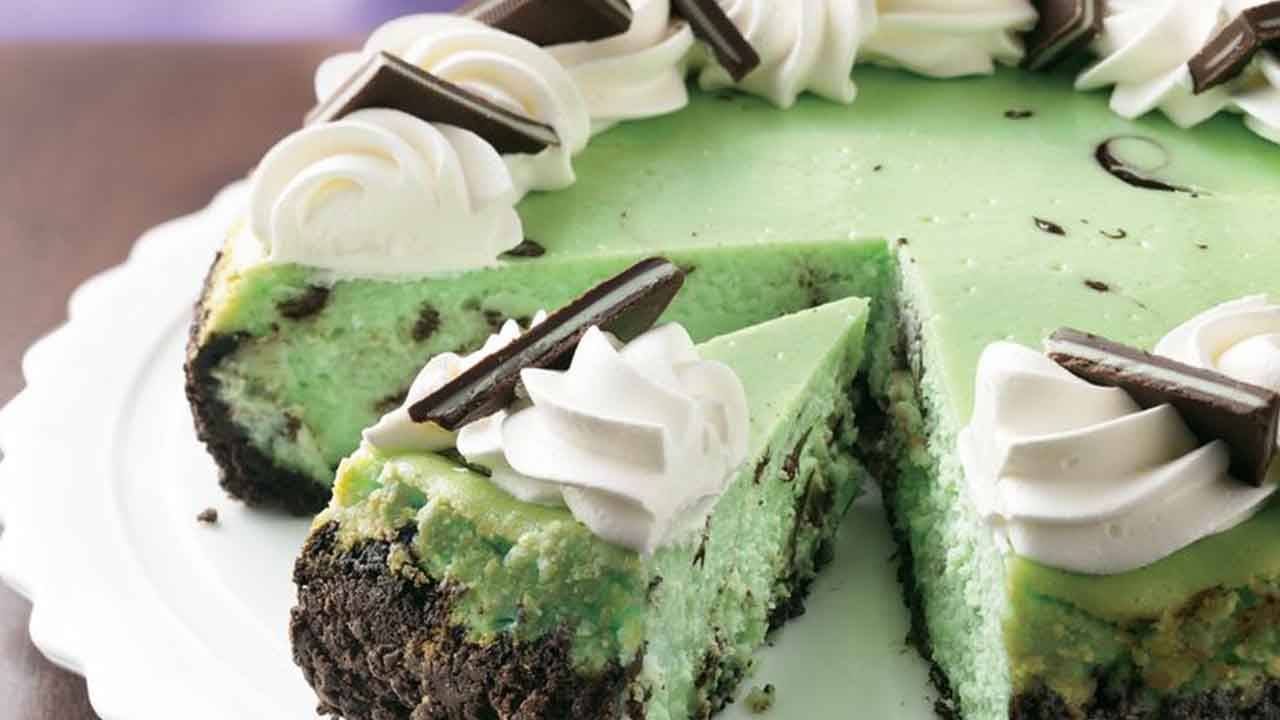 Torta fredda latte e menta