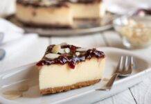 Torta fredda alle mandorle