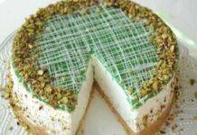 cheesecake pistacchio yogurt ricetta FOTO ricettasprint