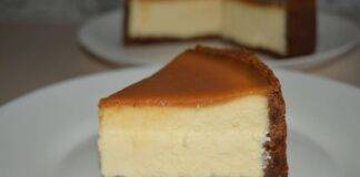 Cheesecake vaniglia e caramello salato
