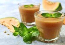 Dessert cremoso arance e melone giallo | un break fresco ed estivo Dessert cremoso arance e melone giallo