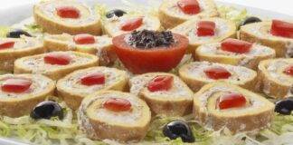 Finger food con uova e crema di tonno