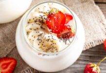 Dolcino al cucchiaio con semi di chia