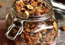 Mix di cereali con sciroppo