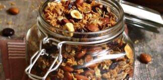Mix di cereali con sciroppo