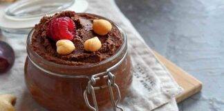 Hummus di ceci al cioccolato fondente