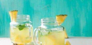 limonata ananas ricetta FOTO ricettasprint