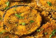 Melanzane alla piastra con la mollica | Semplici e veloci Verdure alla griglia