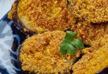 Melanzane gratinate alle erbe aromatiche | Semplici e ricche di sapore Ortaggi impanati cotti in wok