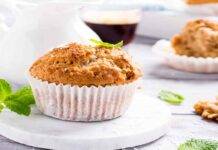 Muffin cocco e cannella