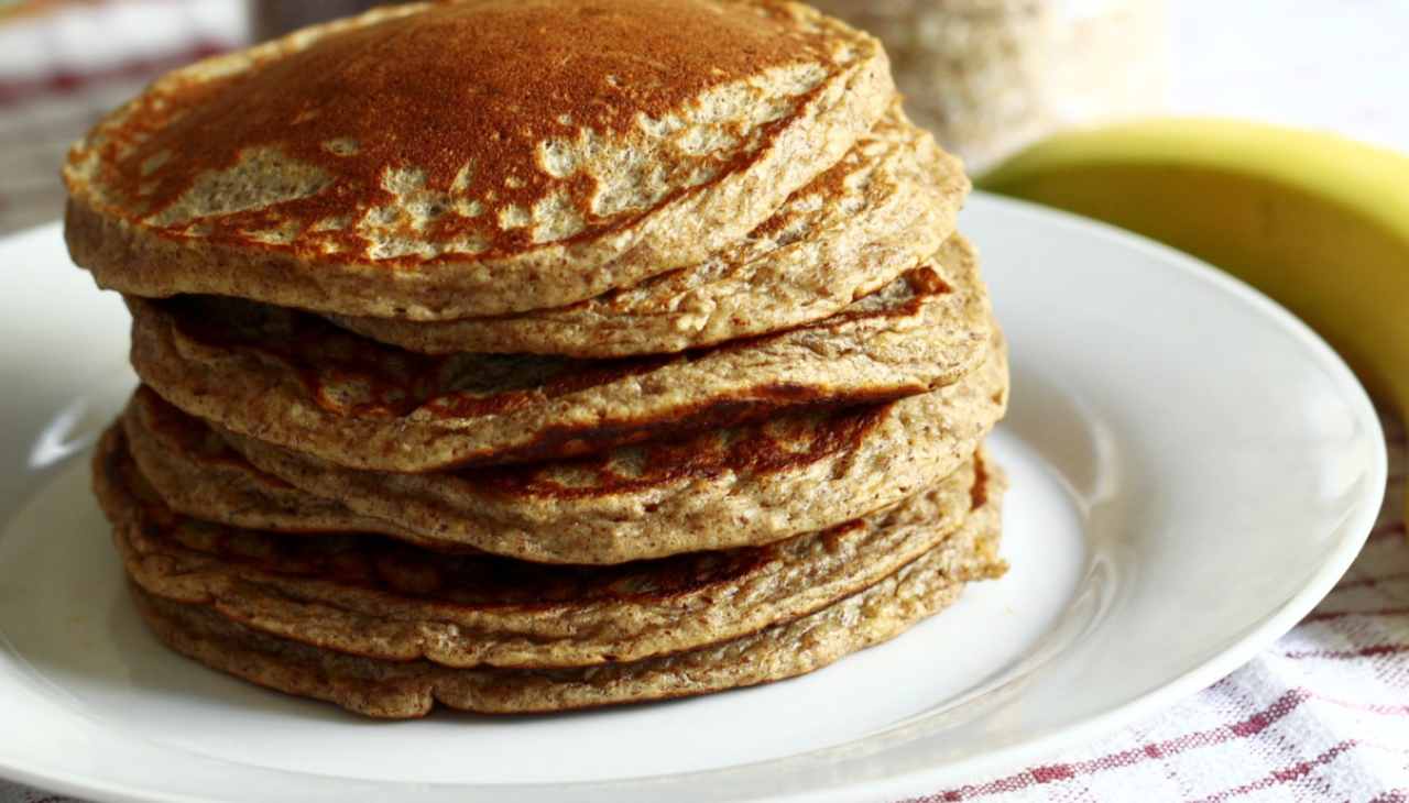 samarbejde stressende Velsigne Pancakes alla banana ricetta light | Facili e pronti in pochi minuti