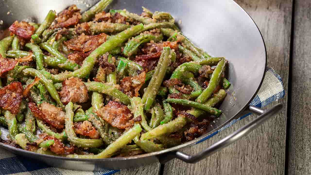 fagiolini con pasta 