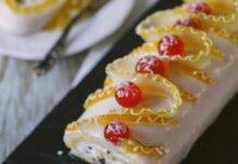 Rotolo di cassata | Ricetta di grande effetto scenico di Sonia Peronaci Dolce tipico siciliano. Ricetta di Sonia Peronaci