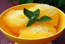 sorbetto albicocca ricetta FOTO ricettasprint