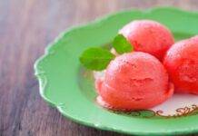 sorbetto anguria ricetta FOTO ricettasprint
