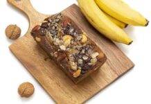 torta banana noci cioccolato ricetta FOTO ricettasprint