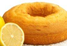 Torta ciambella al limone