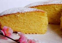 Torta morbida furba al limone