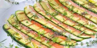 Zucchine e prosciutto crudo