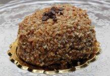 Zuccotto Rocher | Dolce goloso e di grande effetto scenico Dolce di pan di Spagna con cioccolato e mandorle