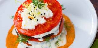 Verdura e formaggio in padella