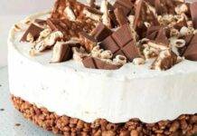 cheesecake riso soffiato ricetta FOTO ricettasprint
