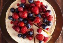 Torta fredda con formaggio e sfogline