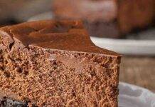 Torta al formaggio e cioccolato proteica