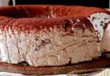 Ciambella fredda wafer caffe ricetta