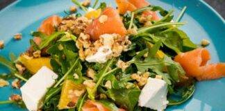 cous cous salmone noci rucola FOTO ricettasprint