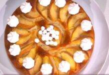 E’ sempre mezzogiorno | Ricetta della chef Zia Cri | Torta soffice di pesche