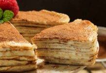 Millefoglie di crepes
