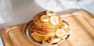 pancake banana cannella ricetta FOTO ricettasprint