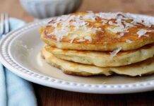 Pancake soffici al cocco
