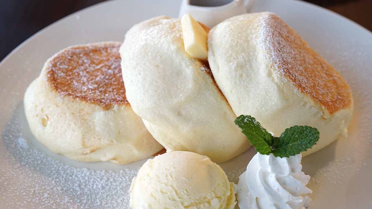 soufflé giapponesi come i pancake