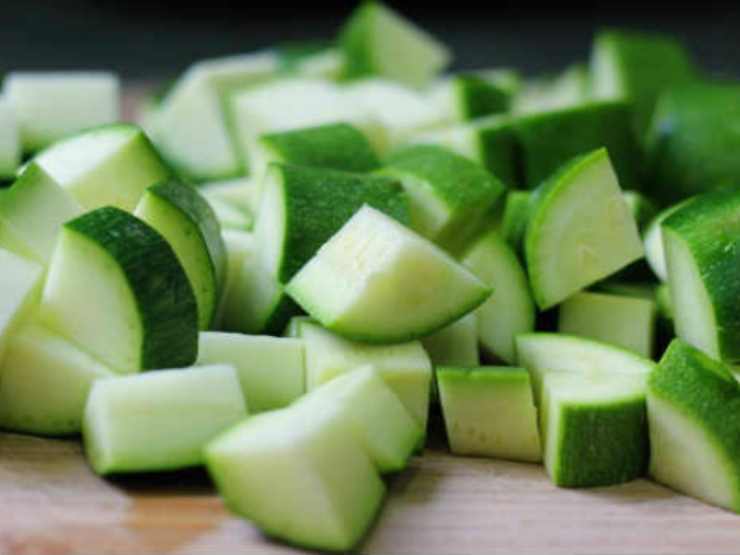 Pasta con zucchine