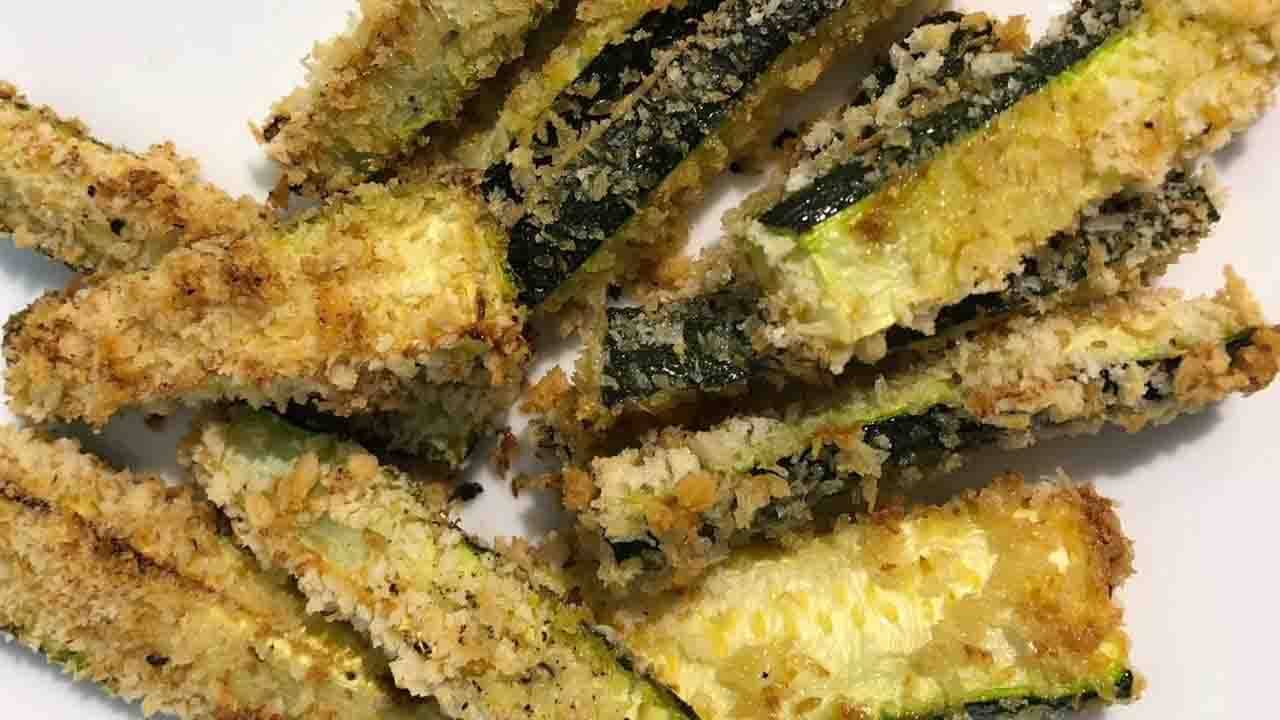 zucchine impanate fritte