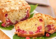 Plumcake ai lamponi