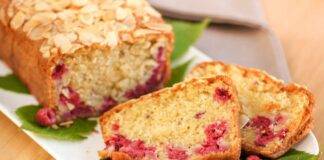 Plumcake ai lamponi