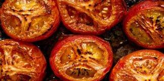 pomodori forno caramellati ricetta FOTO ricettasprint