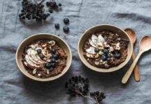 porridge avena caffè ricetta FOTO ricettasprint