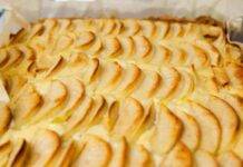 Dolce alla frutta e formaggio