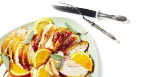 tacchino agrumi ricetta FOTO ricettasprint