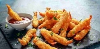 tempura scampi ricetta FOTO ricettasprint